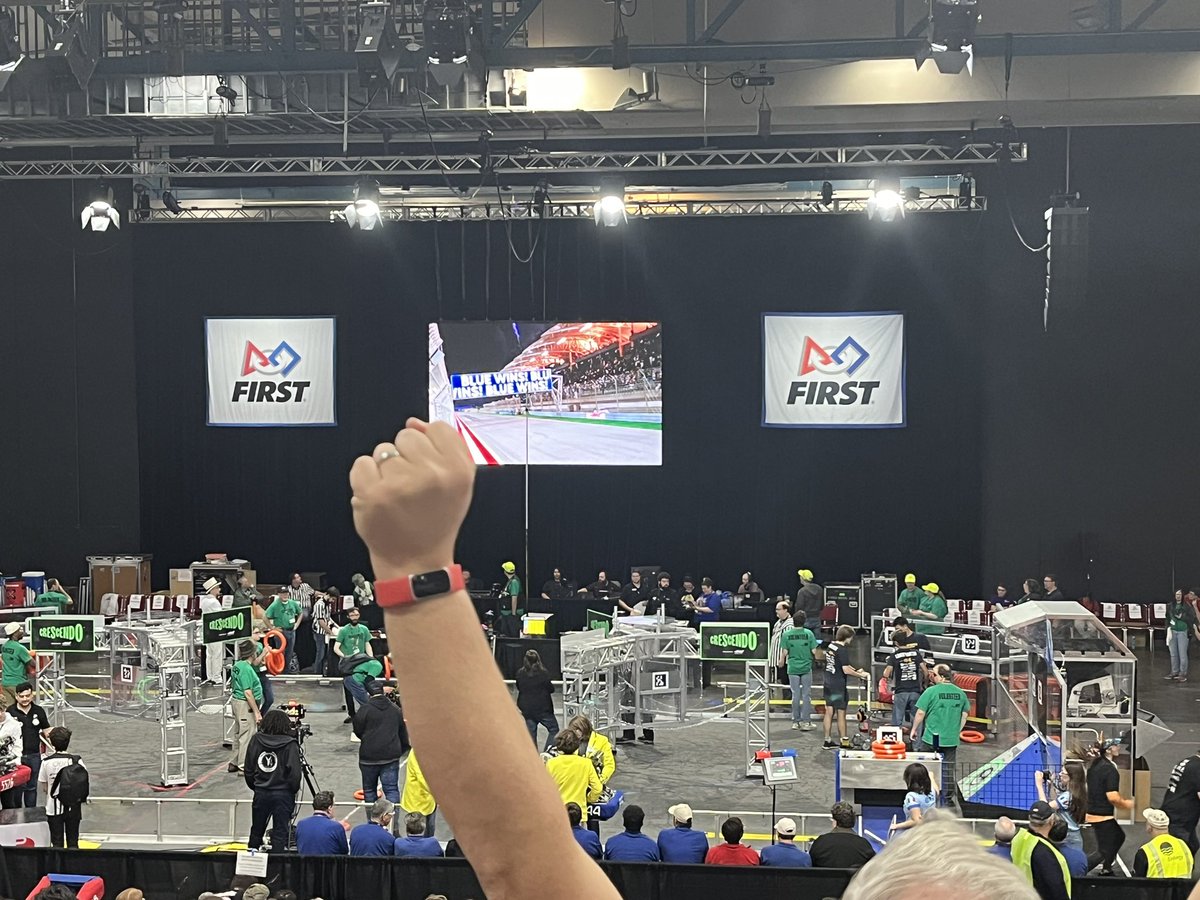 And like that, Tigerbots are Finals bound at the Bayou Regionals!! Let’s Geaux!