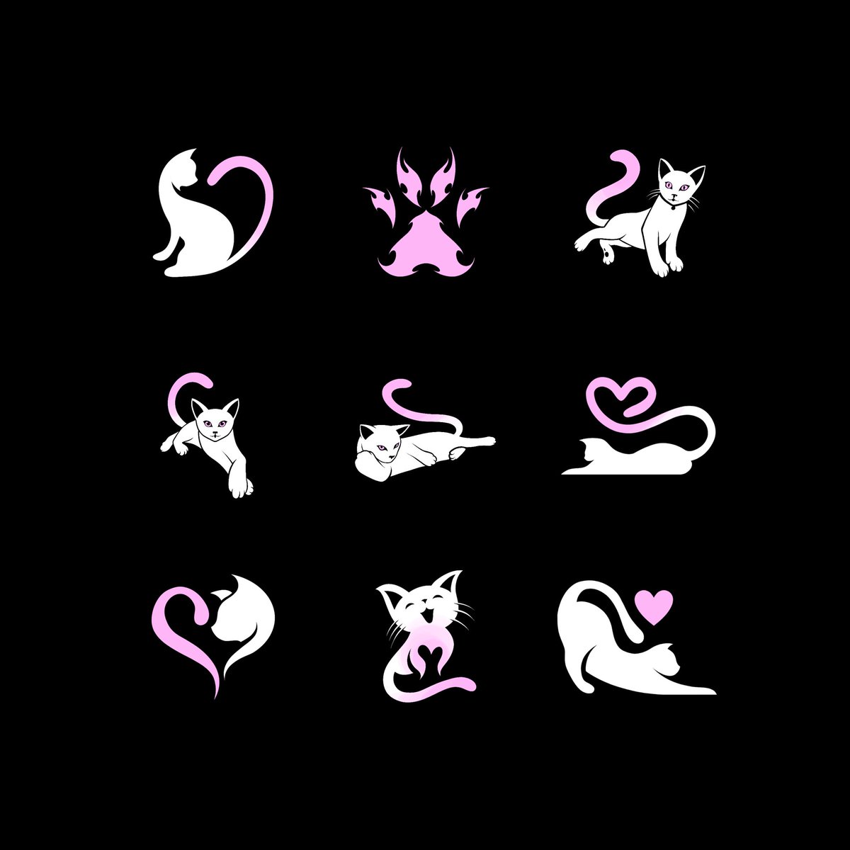 READ PLEASE ! ! ! my cat days ago had surgery but i don't have enough money. i'm trying to sell these cat themed premade logos i recently made to save money to pay the vet bill. PLEASE REPOST THIS FOR ME, WILL APPRECIATE A LOT if you want to donate: bit.ly/deathdonations 🙏🏻🤍