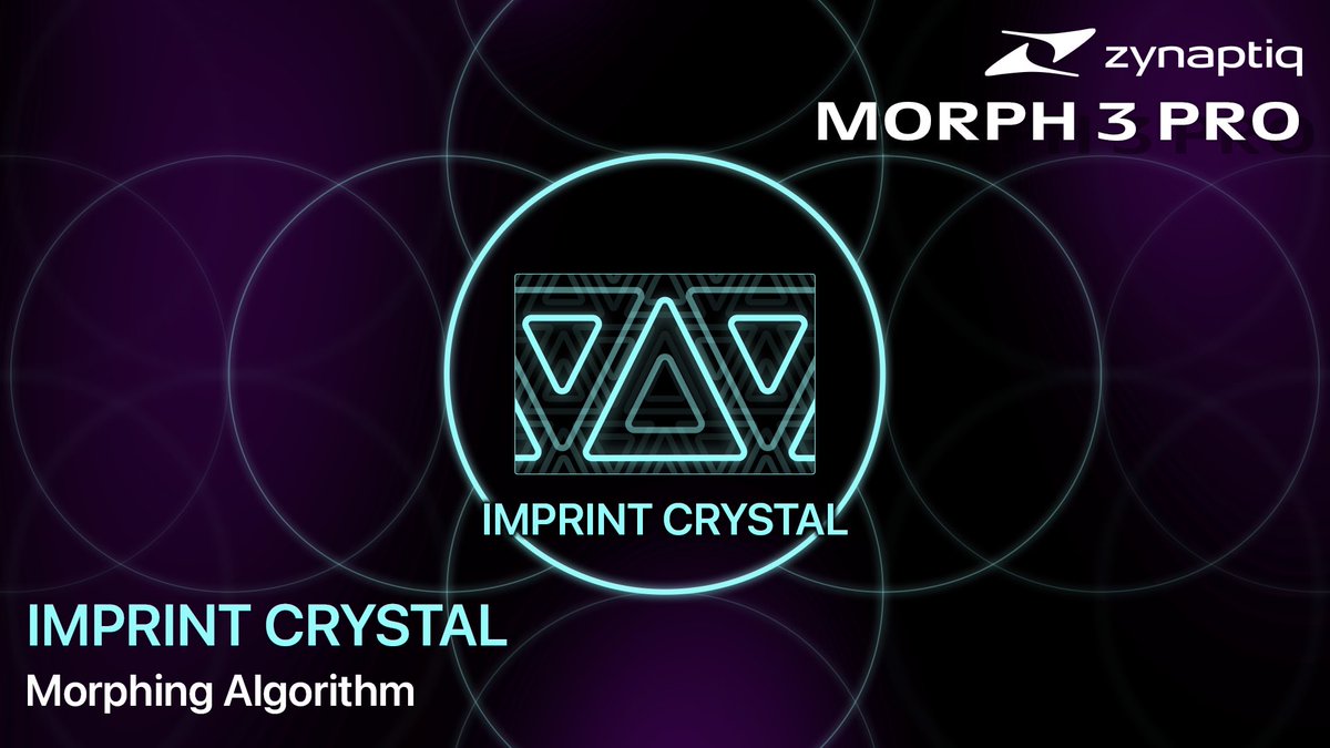 MORPH 3’s morphing algo IMPRINT CRYSTAL: zero latency, ultra-punchy + detailed sound. Built with min phase filters, it was inspired by #sounddesign guru Scott Gershin asking us for something capable of making talking stones. zynaptiq.com #gameaudio #musicproduction