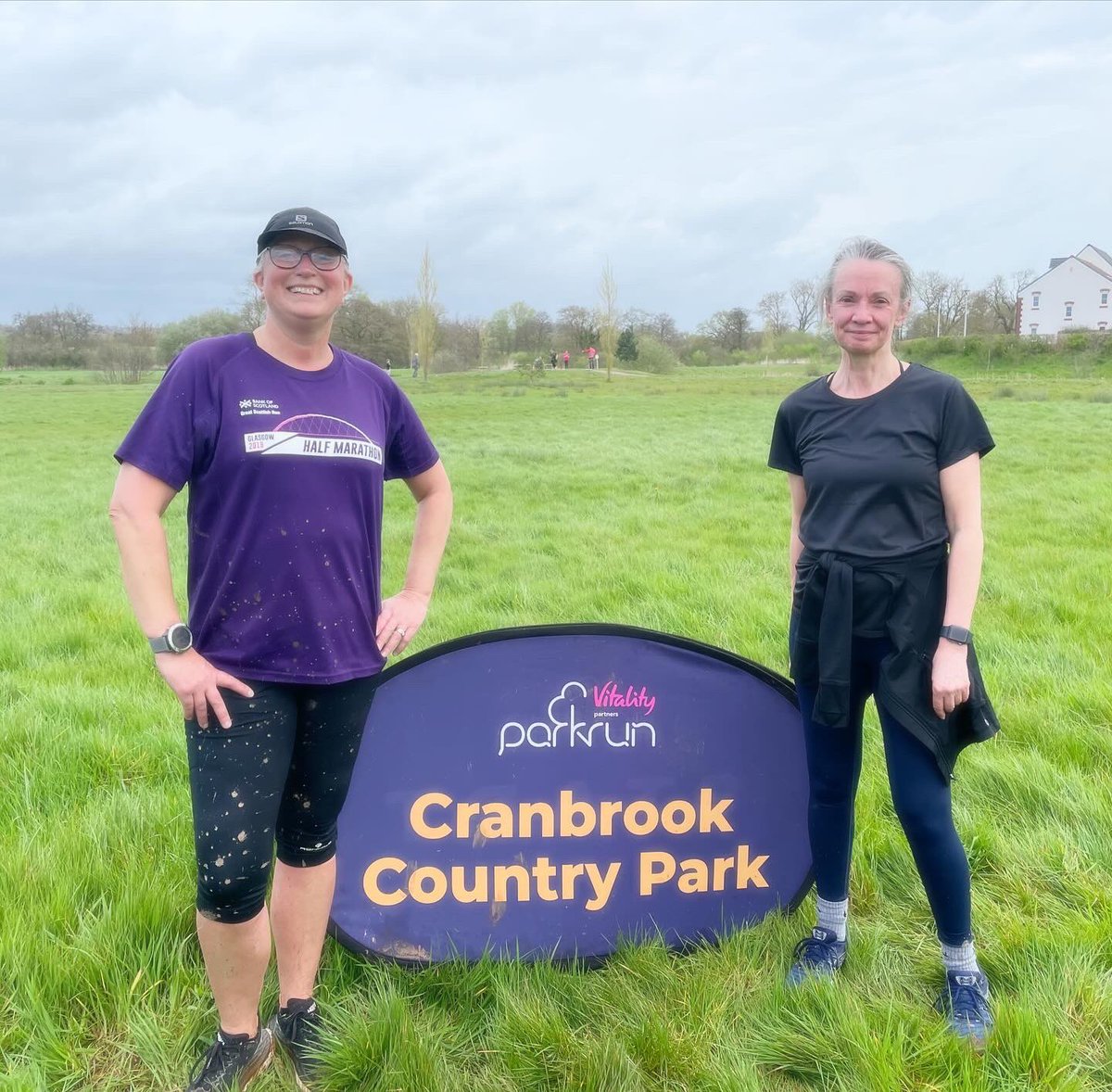 Good to be a Parkrun tourist today at Cranbrook @parkrunuk 🏃🏃‍♀️ Friendly people and lovely course with lots of mud puddles to splash in! Thanks to all the wonderful volunteers and marshals 🙏🙏 🙏#parkruntourist #parkrunner #parkruncranbrook #loverunning #parkrunfamily