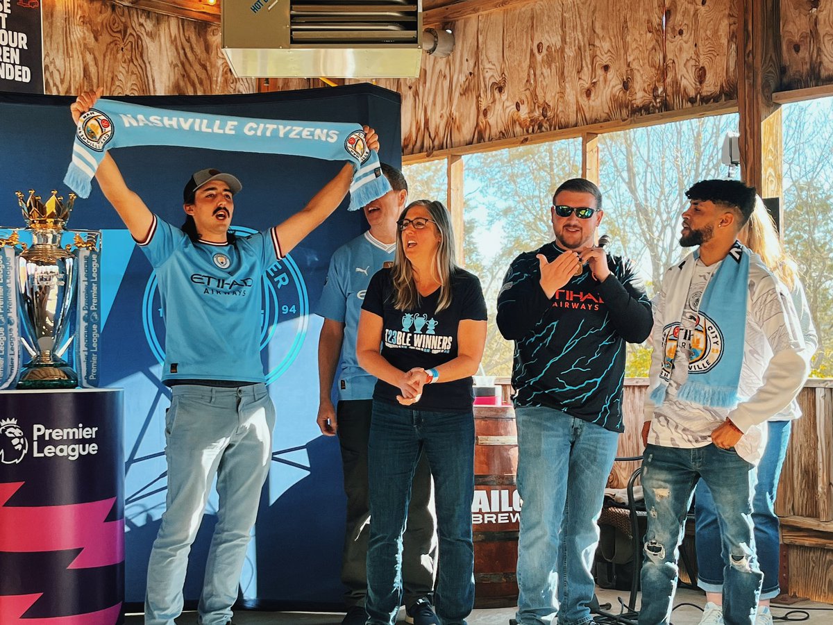 Great to have you out at Tailgate HQ, <a href="/MCFCNashville/">MCFC Nashville</a>! 🙌

#ManCity