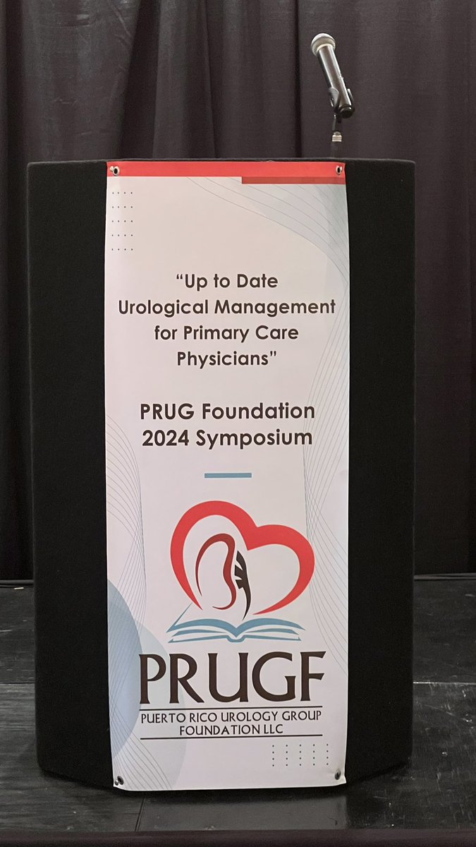 PRUG Foundation 2024 Symposium Felicitamos al Puerto Rico Urology Group, por su primer Simposio, dirigido a médicos de medicina primaria en Mayagüez. Fue todo un Exito!