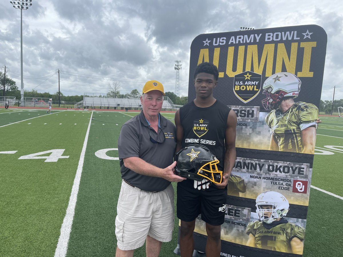 Great day today at the SDS Combine in Houston TX at Lutheran South Academy, thank you for all your help great staff. Players came ready to compete. @SDSports @USArmyBowl @CoachTylerFunk @JeffHecklinski @joeray36