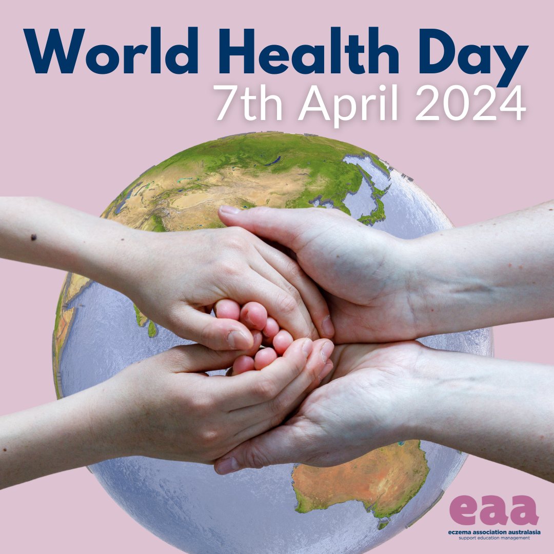 Join us in making a difference this #WorldHealthDay! Your support empowers us to continue our vital work in supporting Australian eczema sufferers.  

 💙 Make an impact and donate today - loom.ly/q2u9U1I 

#WorldHealthDay2024 #MyHealthMyRight #eczema #EAA