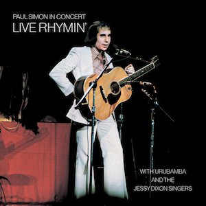 50 Years Ago Today!  Paul Simon releases his first live solo album, Live Rhymin’, featuring the Jessy Dixon Singers. Do you have a favorite Paul song? #paulsimon #classicrock
