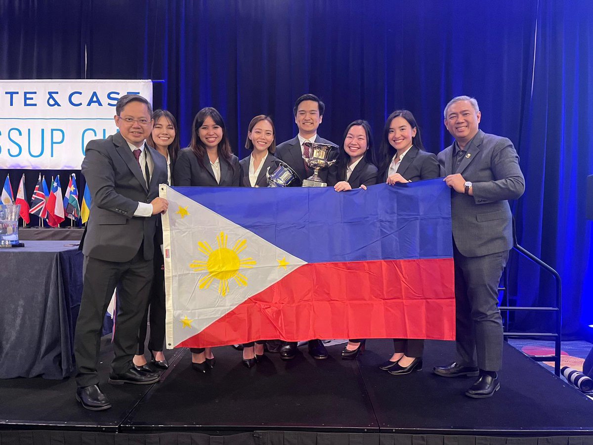 RomJCas's tweet photo. UP Law is 2024 Jessup Champions! https://t.co/8KnLjie2ZR