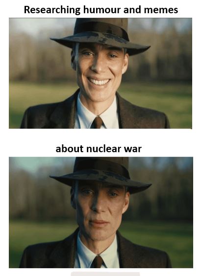 EmilyFaux3's tweet image. Want a great end to your #ISA2024? Join our panel on "Gendered Discourses and the Bomb: Masculinity, Identity, Culture" @ 4pm: Fillmore, Parc 55... I will be presenting a paper on the politics of #Barbenheimer