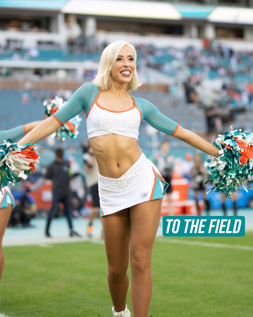 From auditions ➡️ to the field Don’t miss your chance to join the squad! 🔗 miamidolphins.com/cheerleaders