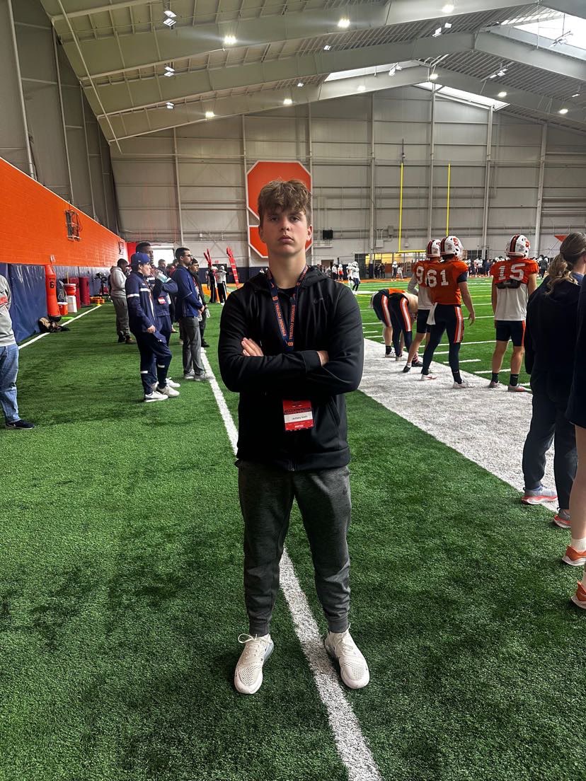 Anthony smith (@anthonymsmith13) on Twitter photo Had a great unofficial visit at <a href="/CuseFootball/">Syracuse Football</a> loved the energy, look forward to being back! Thank you <a href="/CoachNunz/">Nunzio Campanile</a> for the conversation!
<a href="/FranBrownCuse/">Fran Brown</a> <a href="/CoachNixon_Cuse/">Jeff Nixon</a> <a href="/Coach_E_Rob/">Coach E. Rob</a> <a href="/CoachVollono/">James P. Vollono</a> <a href="/RossDoug21/">Ross Douglas Sr.</a> <a href="/tdotbrew/">Tyler Brewer</a> <a href="/CoachM_Harris/">Manny Harris</a> <a href="/TheJuiceOnline/">Syracuse On SI | The Juice Online</a> <a href="/AMannicciCuse/">Aaron Mannicci</a> <a href="/BenTenuta/">Ben Tenuta</a> Had a great unofficial visit at <a href="/CuseFootball/">Syracuse Football</a> loved the energy, look forward to being back! Thank you <a href="/CoachNunz/">Nunzio Campanile</a> for the conversation!
<a href="/FranBrownCuse/">Fran Brown</a> <a href="/CoachNixon_Cuse/">Jeff Nixon</a> <a href="/Coach_E_Rob/">Coach E. Rob</a> <a href="/CoachVollono/">James P. Vollono</a> <a href="/RossDoug21/">Ross Douglas Sr.</a> <a href="/tdotbrew/">Tyler Brewer</a> <a href="/CoachM_Harris/">Manny Harris</a> <a href="/TheJuiceOnline/">Syracuse On SI | The Juice Online</a> <a href="/AMannicciCuse/">Aaron Mannicci</a> <a href="/BenTenuta/">Ben Tenuta</a>