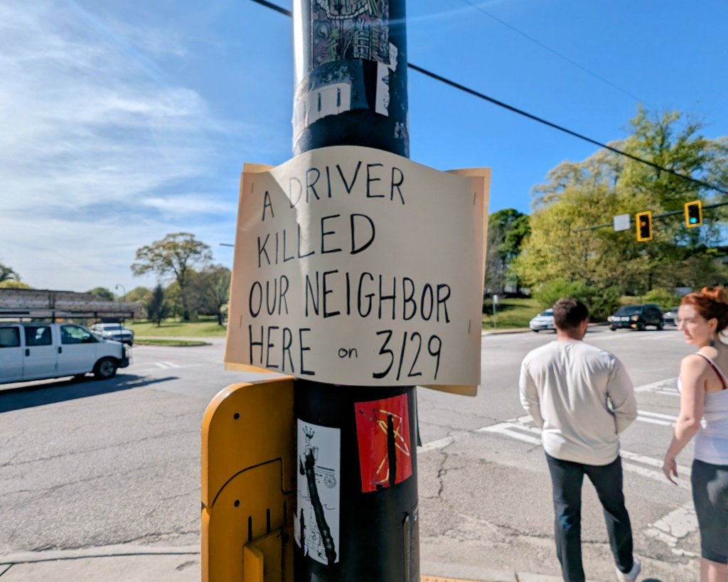 The police report says a woman was struck by a vehicle while walking at Freedom Pkwy & N Highland Ave, on March 29 & later died in the hospital. But there's more to these tragic stories: friends and family left to grieve, and a driver who has to live with their own grief. 1/