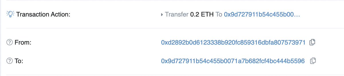 Sent zachxbt.eth 0.2e on blast. 

Thanks @zachxbt for helping recover the Munchables funds