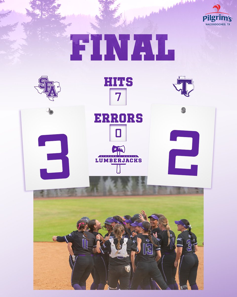 TURN ON THE PURPLE LIGHTS🟣

WALK OFF X2

Madison Nguyen walks it off with a single as the 'Jacks sweep the doubleheader and win the series!

#AxeEm x #RaiseTheAxe