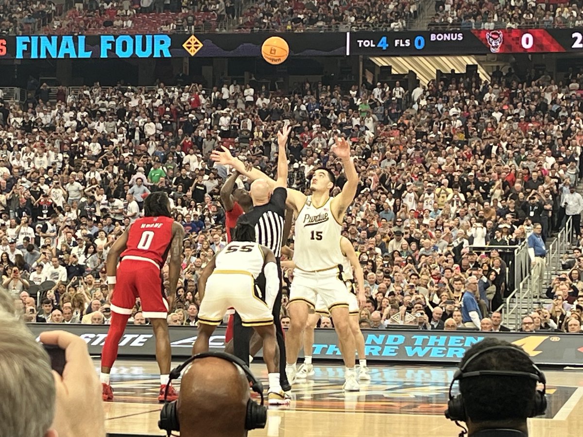 The moment Purdue fans have waited 44 years for.