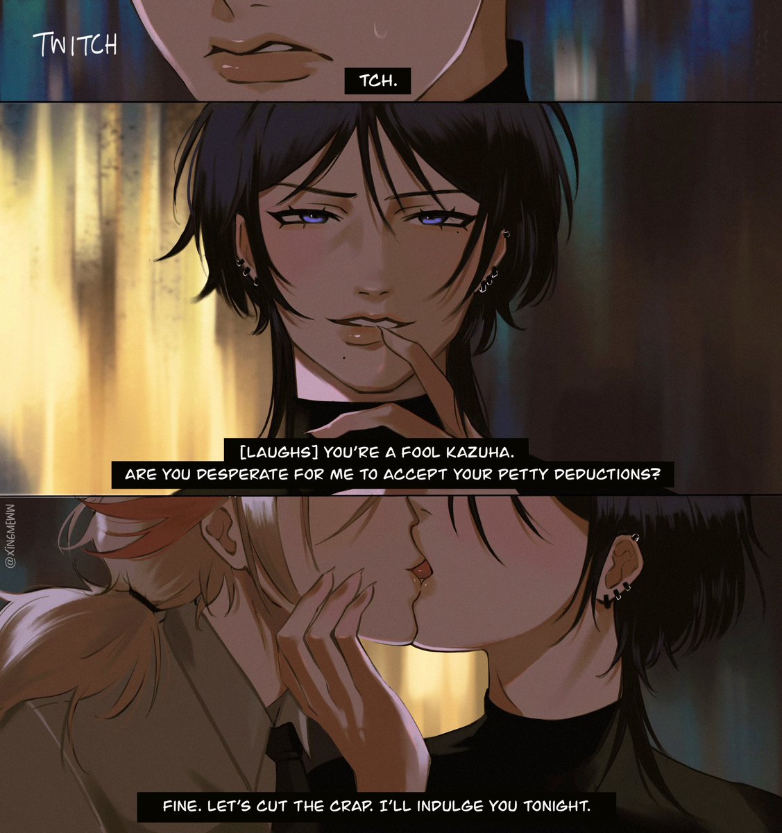 #kazuscara assassin au
pt 1 (?)