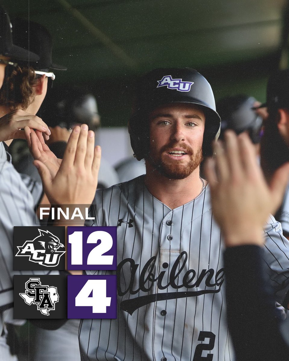 ❕Wildcats Win❕ After a 5️⃣ run 6th inning, the Wildcats were able to shut down SFA to secure the WIN‼️ #ATO | #GoWildcats