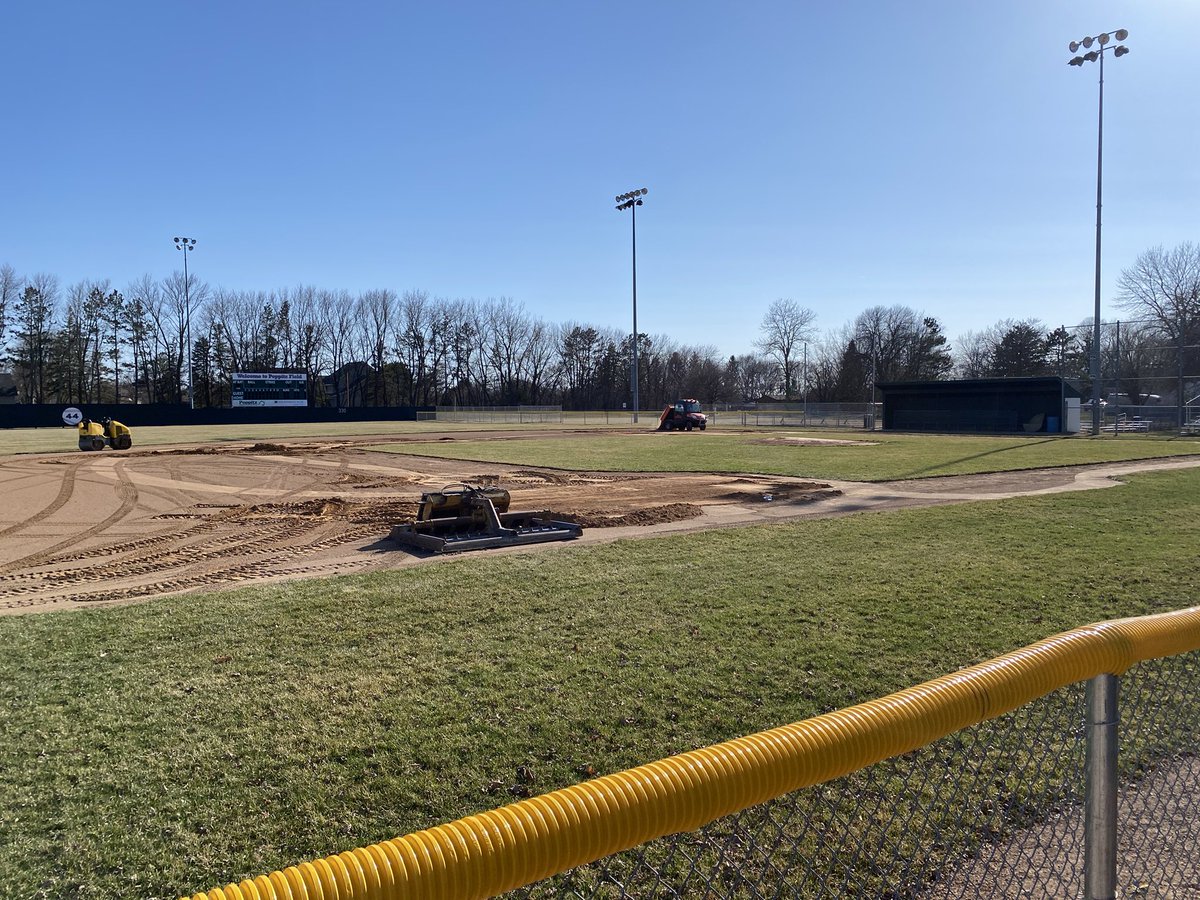 HFBaseball's tweet image. Thank you Troy Poppitz and company of the @VicsBaseball! HF Baseball season begins on the road on 4/9. Home opener vs. St. Agnes on 4/11. She’ll be ready.