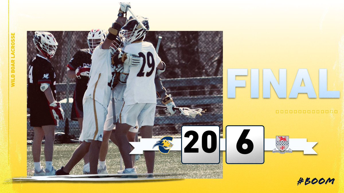 Final from Kent! A big day for some of our young 🐗, and a great team effort. Paul Wable ‘26 with the game ball, making plays all over the field. On to a big Founders League match up on Wednesday at home vs Westminster! #BOOM