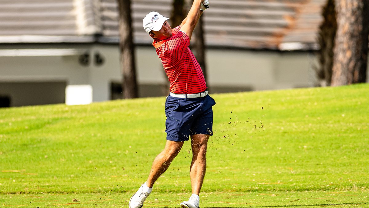 Senior Nate Loxtercamp (pictured) took 1st place/214 golfers as No. 10/12 <a href="/johnniesgolf/">SJU Golf</a> T-4th/37 teams at the Illinois Wesleyan Invitational today at Division I Illinois State's Weibring G.C. (par 71).

RECAP: gojohnnies.com/news/2024/4/6/…

#GoJohnnies #d3golf