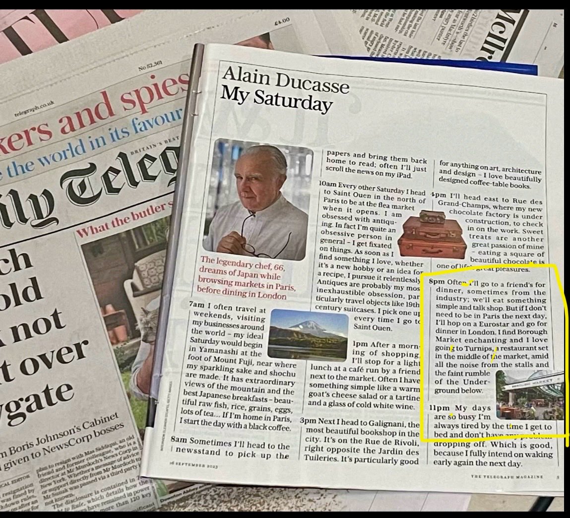 Turnips Borough Market tweet media