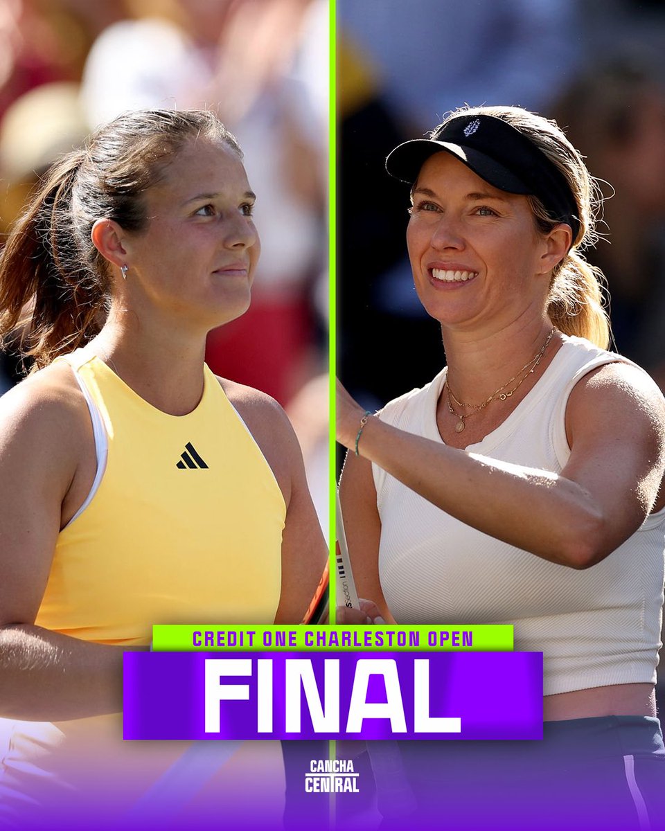 ¡FINAL CONFIRMADA EN CHARLESTON!

Daria Kasatkina y Danielle Collins protagonizarán la gran final del WTA500 de Charleston🇺🇸

Será el cuarto enfrentamiento entre ellas. La rusa lidera el historial 2-1.