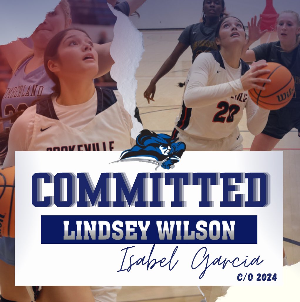 Congratulations to senior Lady Cav, Isabel Garcia, on her commitment to play college basketball at Lindsey Wilson College!! We are so proud of her!!