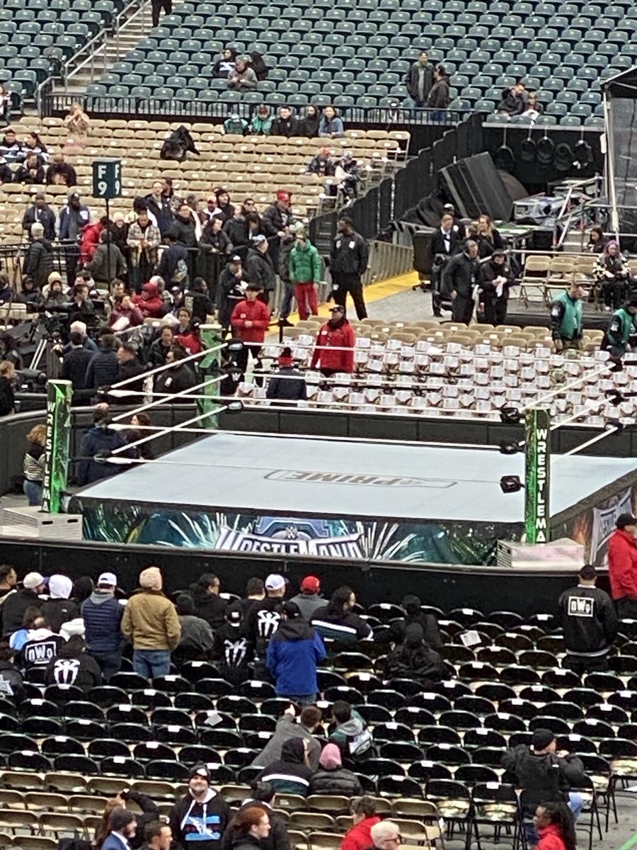 I am at Wrestlemania