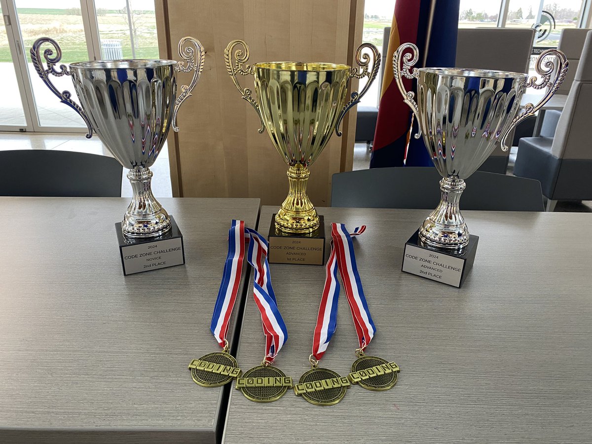 We’re proud to host the 3rd annual Code Zone Challenge for 60 <a href="/svvsd/">St. Vrain Valley Schools</a> middle school students! This is a coding competition fully developed and run by our student designers. #StVrainStorm <a href="/SVVSDsupt/">Jackie Kapushion, Ed.D.</a> <a href="/SVVSDdeputy/">svvsddeputy</a> <a href="/bethcerrone/">Beth Cerrone</a> <a href="/SiennaArellano6/">Sienna Arellano</a> <a href="/KayleeC_IC/">Kaylee Crouthamel</a>