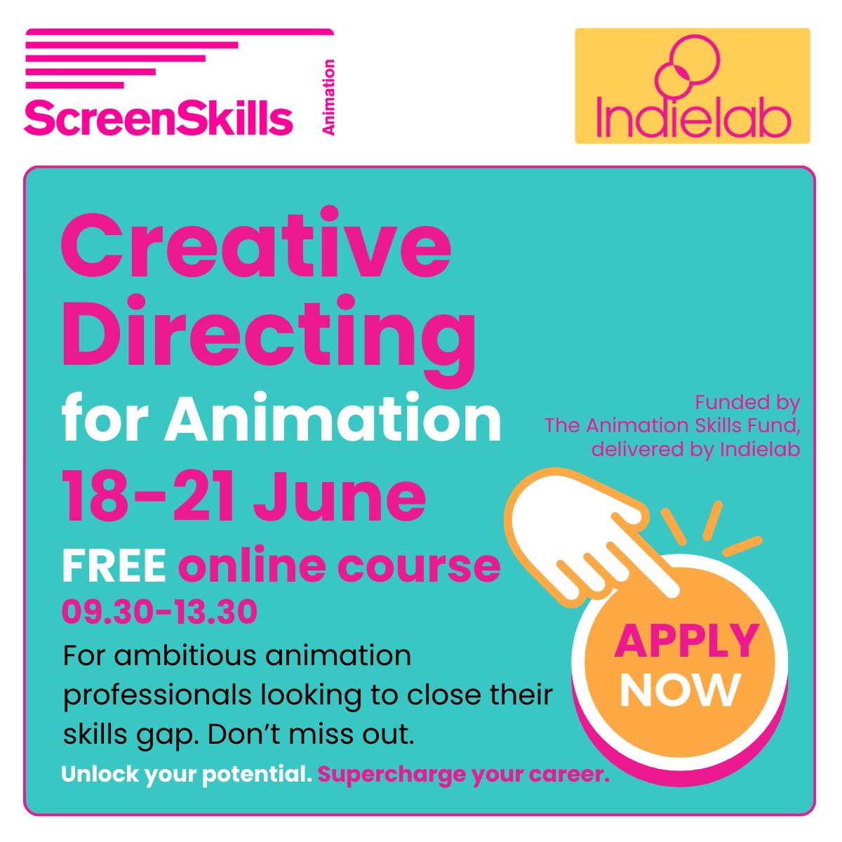 Ready to elevate your animation game? This @ScreenSkills course is your ticket to mastering creative directing in animation! Dive deep into the role of a Director, uncovering every aspect of the creative process from pre-production to post-production screenskills.com/bookings/creat…