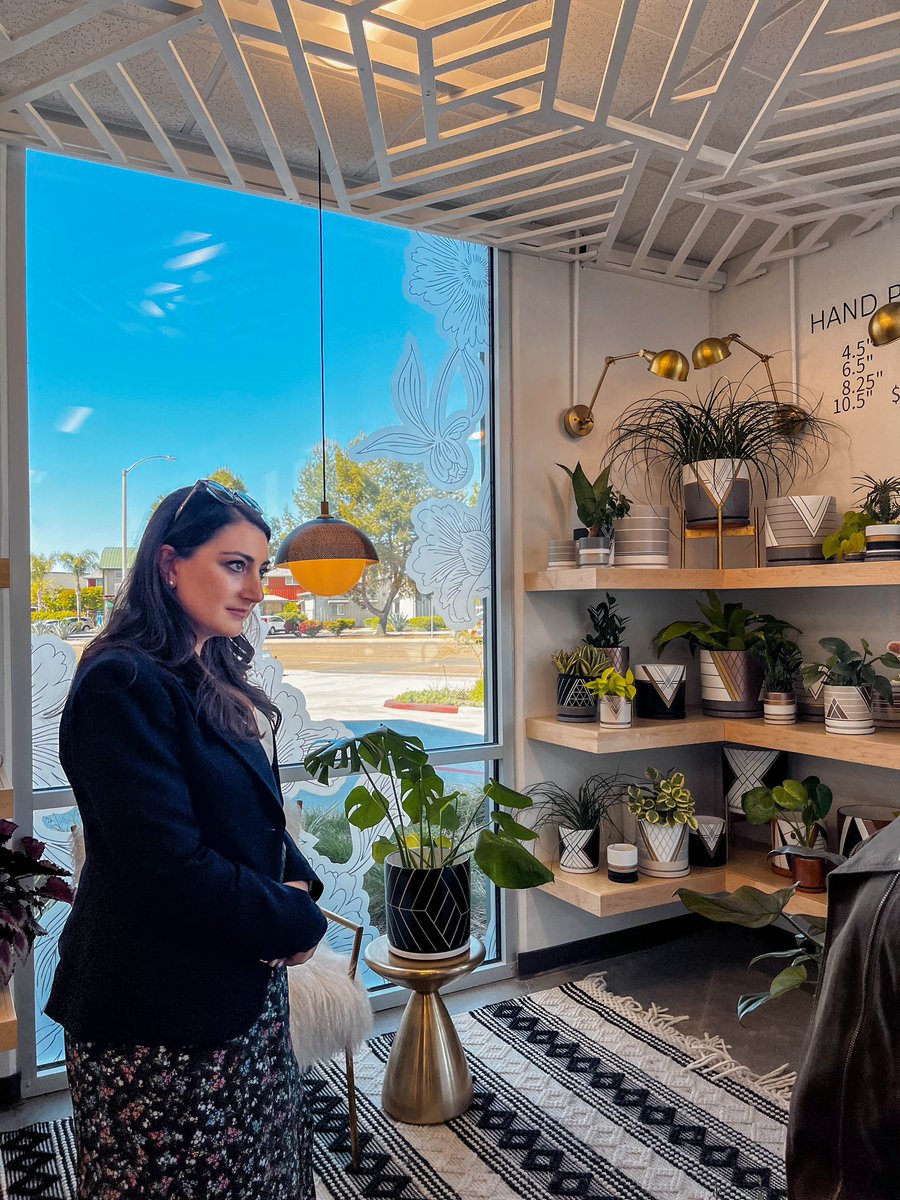 I love my new pots and plants from Momma Pots in El Cajon! Thanks to Danica for showing me around your store and introducing me to your incredibly cute dog, Arthur.