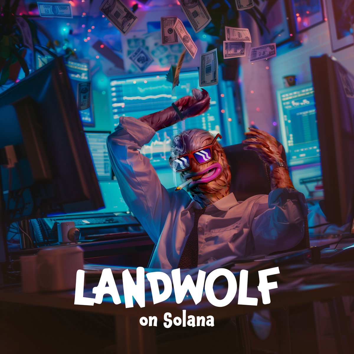 Landwolf Solana tweet media