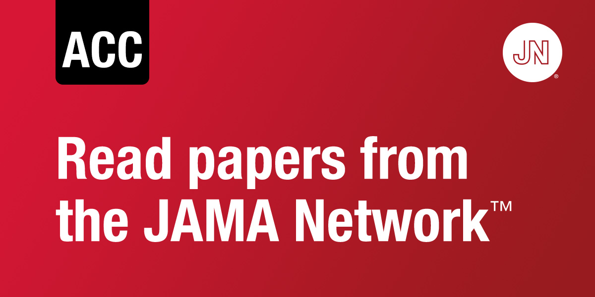 Lepodisiran, an Extended-Duration Short Interfering RNA Targeting Lipoprotein(a): A Randomized Dose-Ascending Clinical Trial, from @JAMA_current, free to read online during #ACC24 ja.ma/3vFvFj4