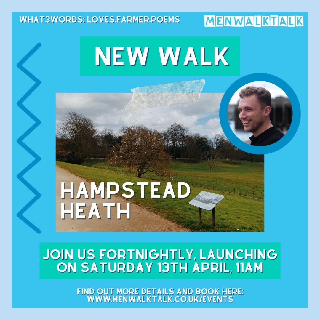 We are so excited to be launching a brand new walk in Hampstead Heath, next Saturday at 11am! 🎉 Our walk leader Zach will be there to meet you and chat with you 😊 You can find out more information here: buff.ly/43LlPJh