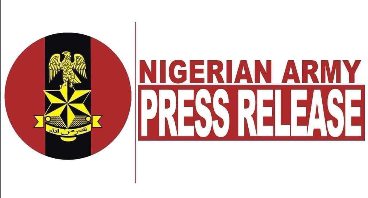 DISCLAIMER !!! RE: NIGERIAN ARMY ALLEGEDLY FREES SOLDIERS OF NORTHERN EXTRACTION FACING MURDER , REABSORBS THEM INTO SERVICE WHILE OTHERS REMAIN IN DETENTION IN ENUGU The Nigerian Army (NA) has noted the appalling misinformation being circulated by an online media platform,…