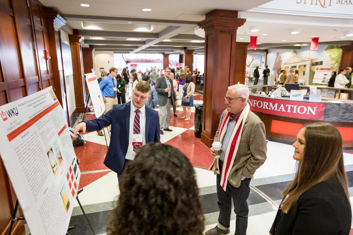 Wonderful day celebrating our Hilltoppers pursuing innovative research and creative projects at the Student Scholar Showcase!