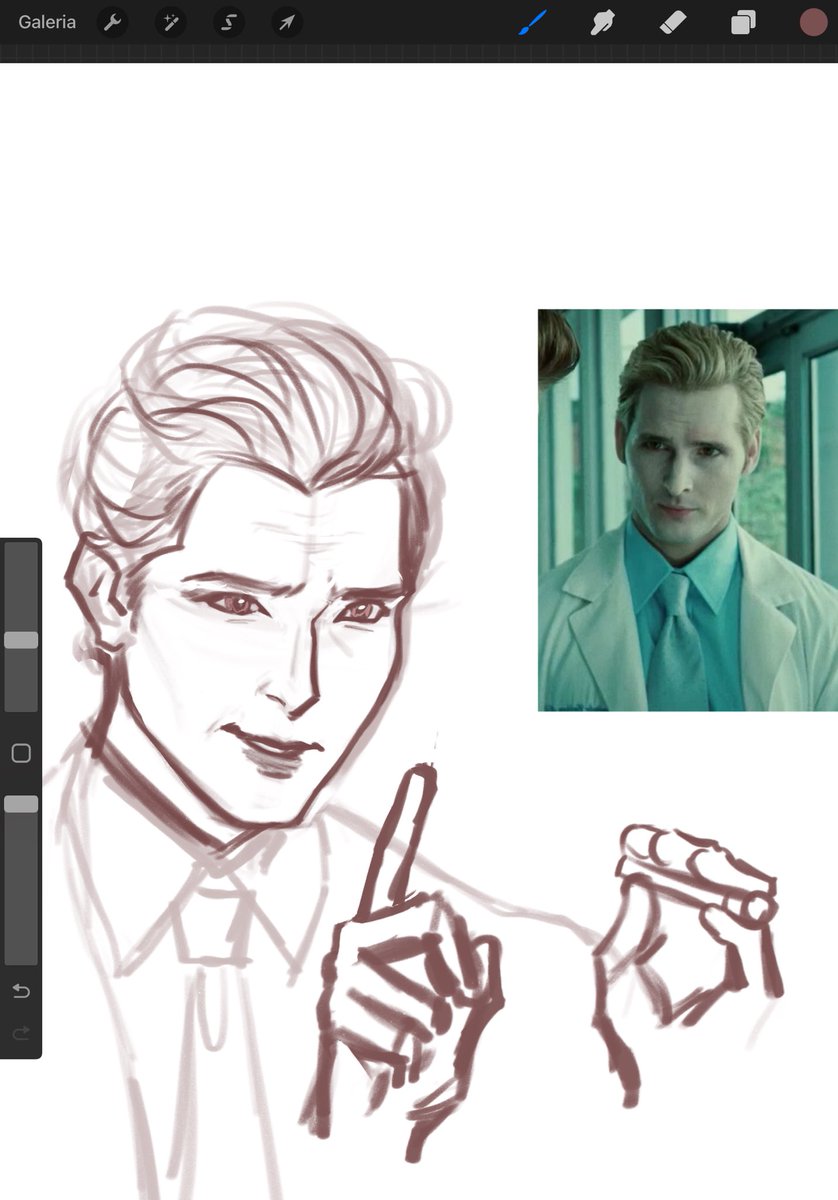 in a scale from 1-10 how much you guys are judging me based on my choice of doing carlisle cullen fanart 👉👈 