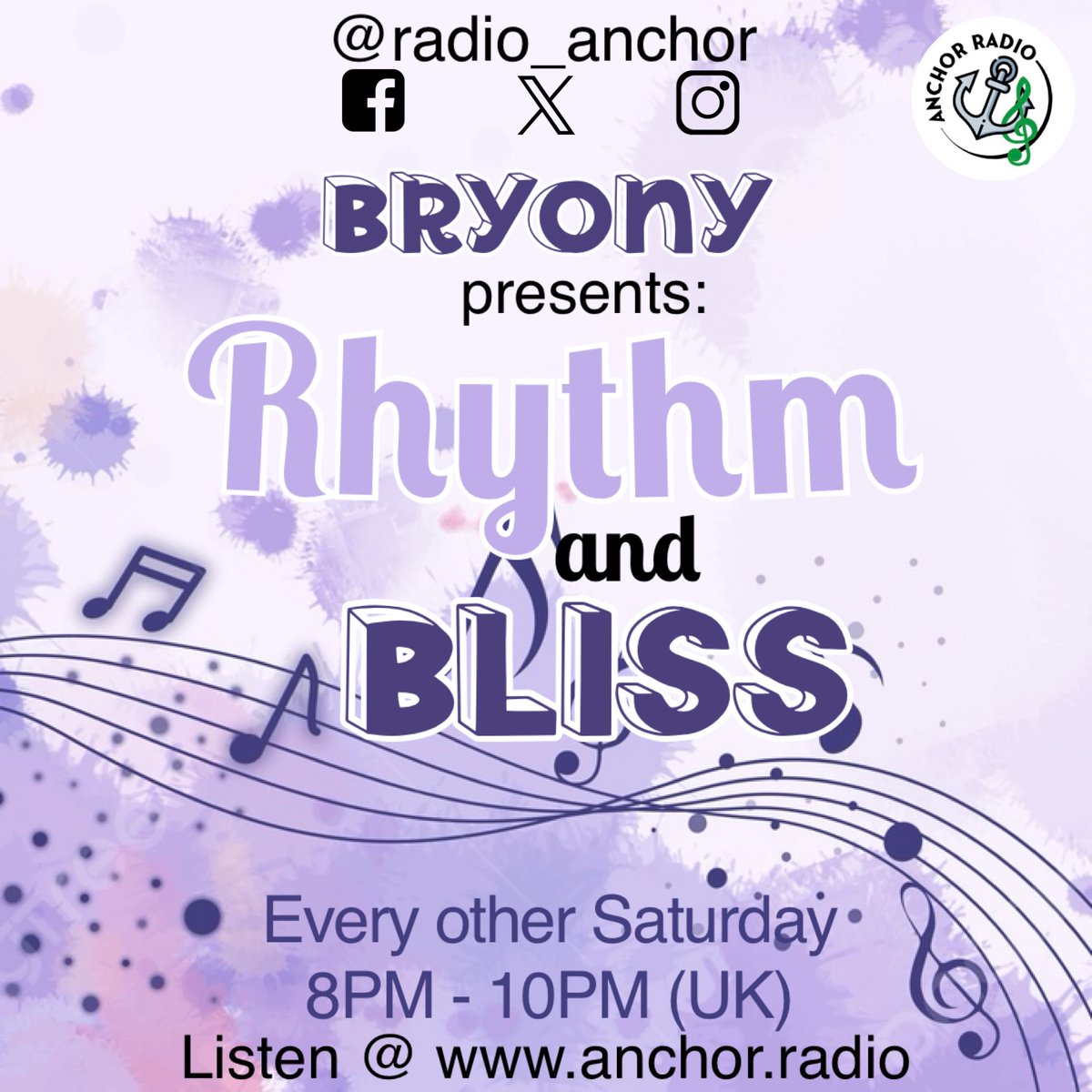 Catch “Rhythm and Bliss” with Bryony for the ultimate old school R&B experience! 🎵 Let timeless tunes elevate your week. Don’t miss it! 🌟 #RhythmAndBliss #OldSchoolRnB