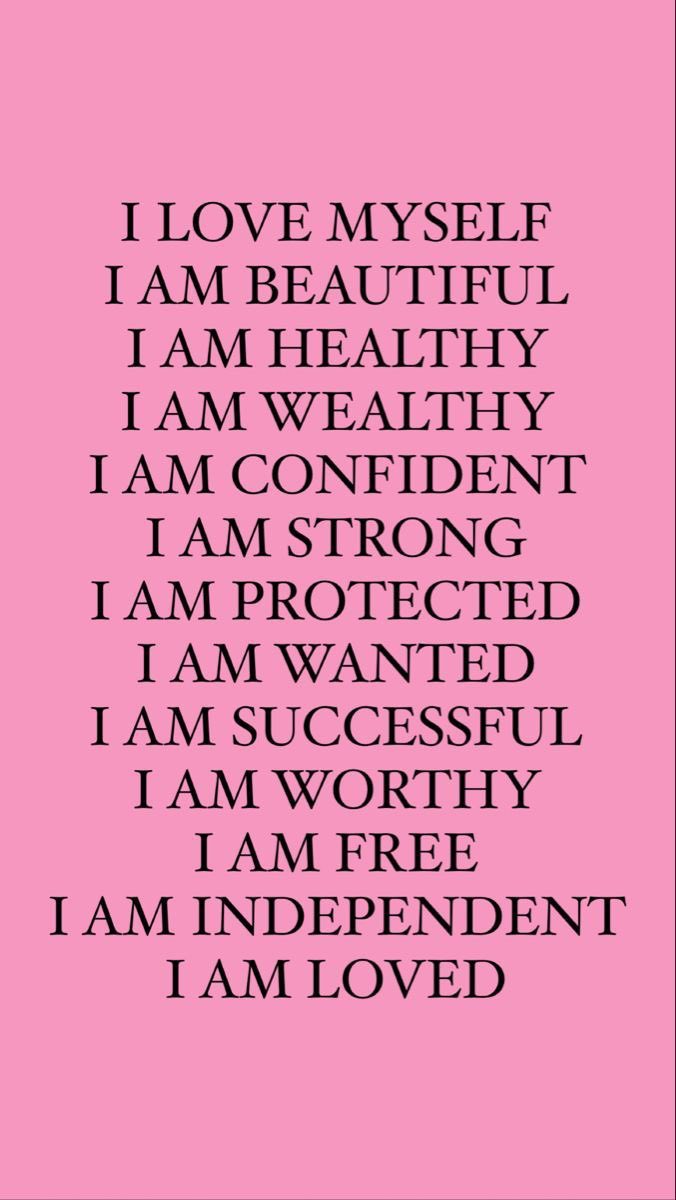 Daily affirmations. #fighting