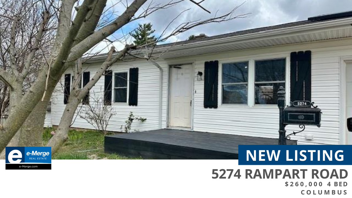 📍 New Listing 📍 Take a look at this fantastic new property that just hit the market located at 5274 Rampart Road in Columbus. Reach out here or at (614) 560-3617 for more information! Listed by Anna Wickware Teresa Barry... teresabarry.e-merge.com/showcase/5274-…