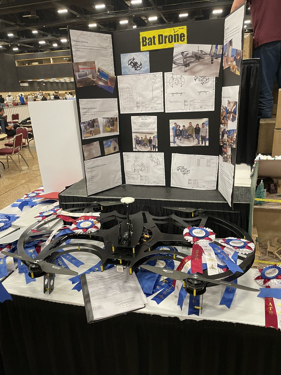 EngineeringMchi's tweet image. Best of show SkillsUSA Engineering 2024