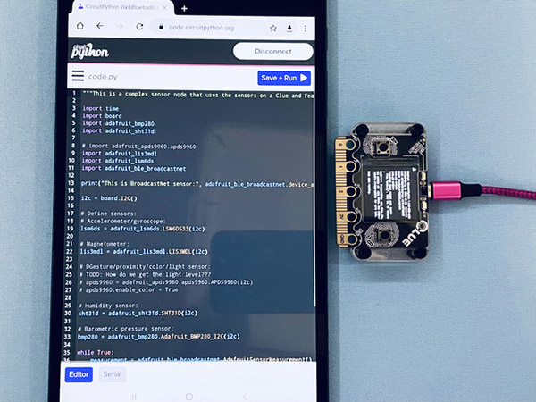 digikey's tweet image. Maker Project - Wirelessly Code your #Bluetooth Device with #CircuitPython
More here ➡️ dky.bz/4aHkfKK
📷: @adafruit