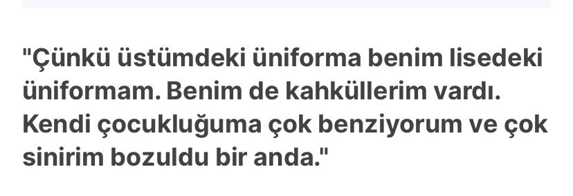 Ay bu sahnede irem’in lisedeki üniformasını giydirmişler 🥹 #iremhelvacıoğlu