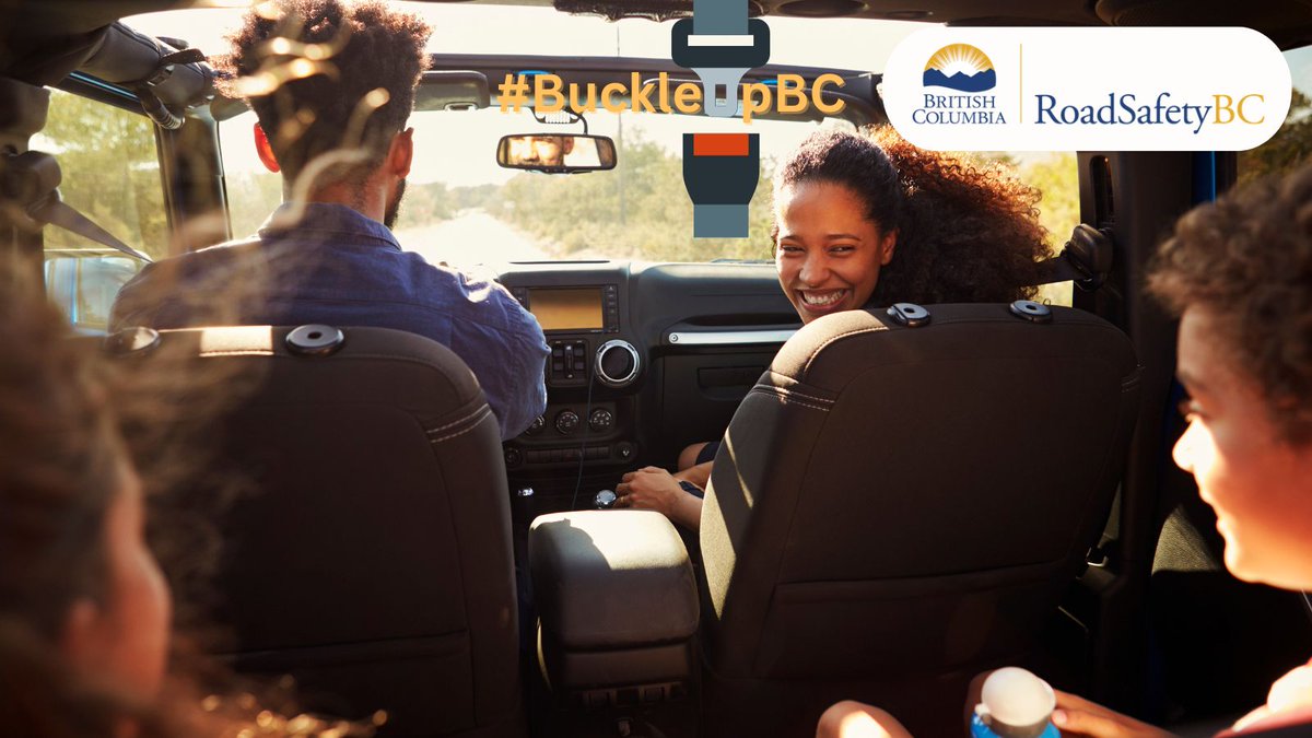 While over 90% of Canadians buckle up, younger drivers aged 16-24 tend to have the lowest seat belt use rate. Let's prioritize safety on the road for everyone. #BuckleUpBC @RoadSafetyBC