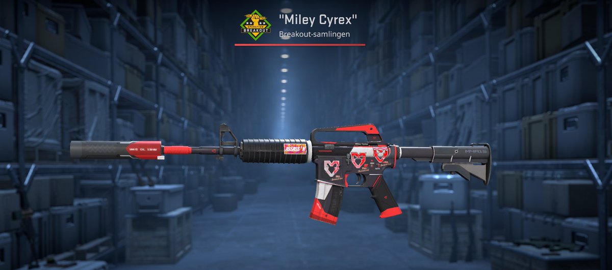 😱 GIVEAWAY 😱

As a thanks for all the support and lovely comments from the video at the major, that's why im doing a giveaway for a lucky gamer to win this cool M4😱

➖ How to enter
✅ Follow @BigBabyy__ 
✅ Retweet this post

Winner will be picked 13. April🏆
