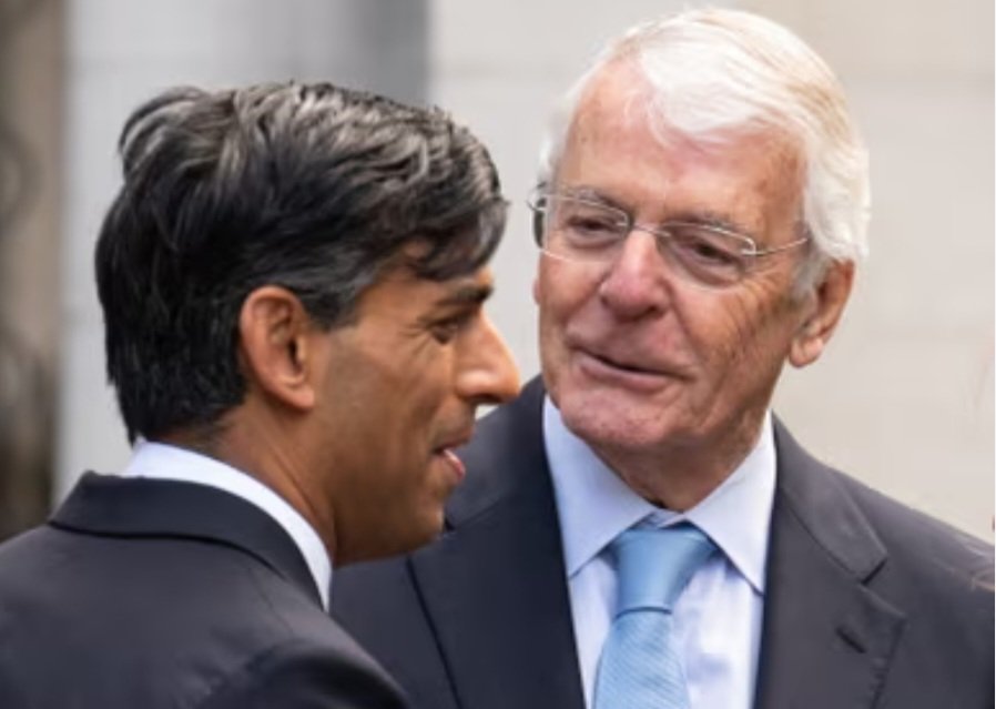 John Major's government had scandal after scandal; one of the sleaziest administrations ever. 

Rishi Sunak is presiding over a  government, so mired in sleaze it makes the John Major years feel like a series of The Waltons.
#ToriesOut638 #GTTO #SunakOut
#Sleaze #GeneralElection