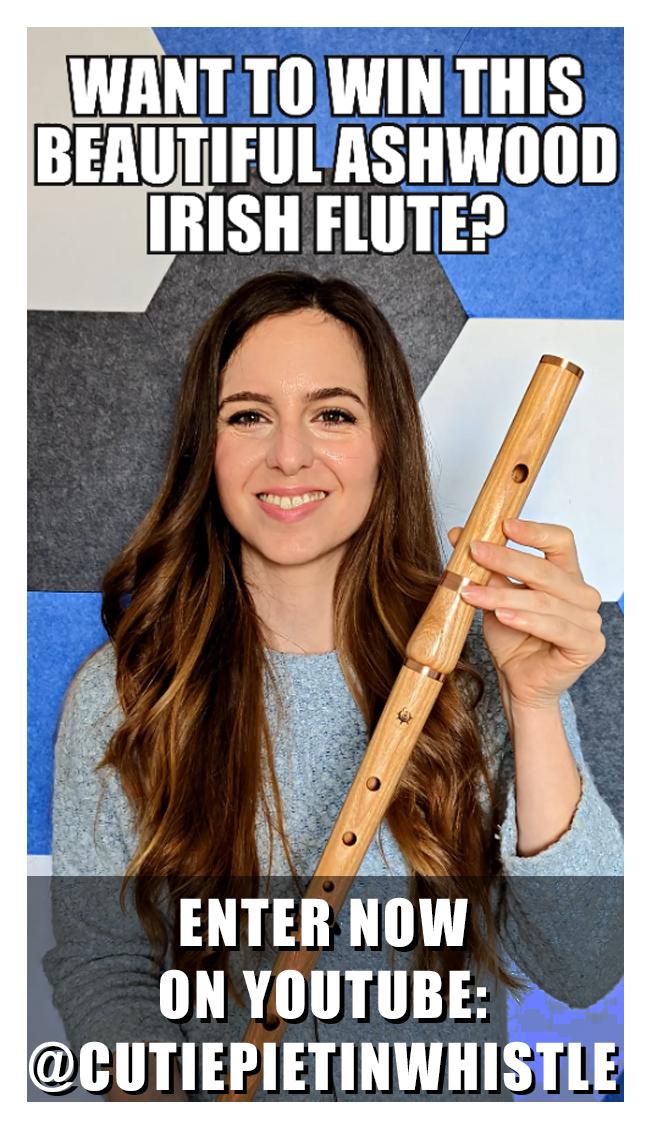CutiepieWhistle's tweet image. DO YOU WANT TO WIN AN ASHWOOD LOW D IRISH FLUTE?!?!

ENTERING IS FREE AND EASY. COMPETITION CLOSES 30TH APRIL 2024.

ENTER NOW ON YOUTUBE:

youtube.com/shorts/ws8EW8k…

#competition #giveawayalert #chancetowin #irishflute #cutiepietinwhistle