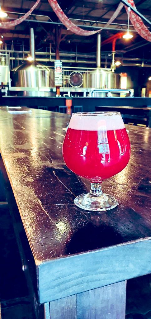 What a perfect Saturday for a Boysenberry Ku'Damm?! Our delightfully tart Berliner Weisse has been blended with a generous amount of the wild bramble berry and it's on tap at the Grove Bierhall, and waiting for you!!😍😍 #Prost!!❤️❤️