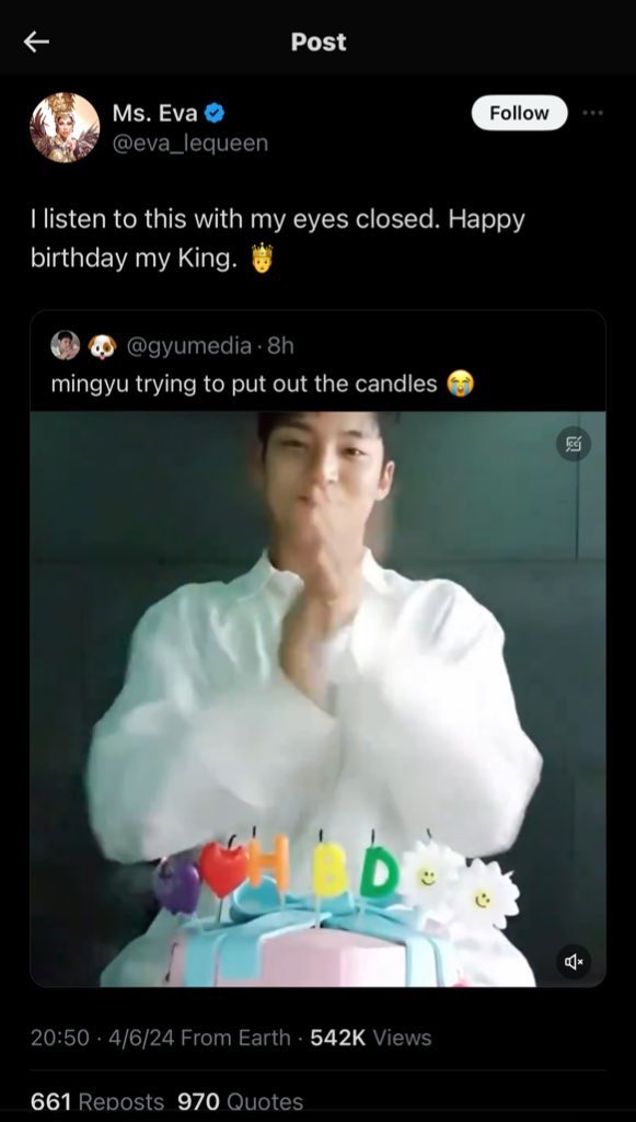 dokeywonu's tweet image. when can i ever get a break from people who s3xualiz3s m1n9yu every chance they get. i've had enough of ppl like this. y'all disgusts me to core!

❕pls do not engage and report this acc @/eva_lequeen + the tweet❕

RT TO SPREAD. LET'S PROTECT MINGYU FROM THIS DISGUSTING PEOPLE!