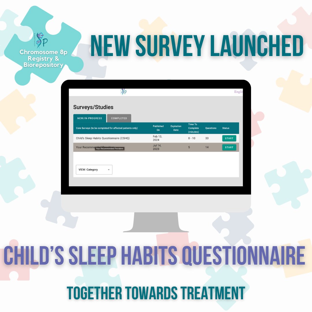 New Survey! Calling all caregivers! Participate in our quick survey on sleep habits. Your insights are crucial for research and improving quality of life. Click to contribute: buff.ly/49vUj3w  Let's make a difference together! #Project8p #SleepSurvey #DataDriven