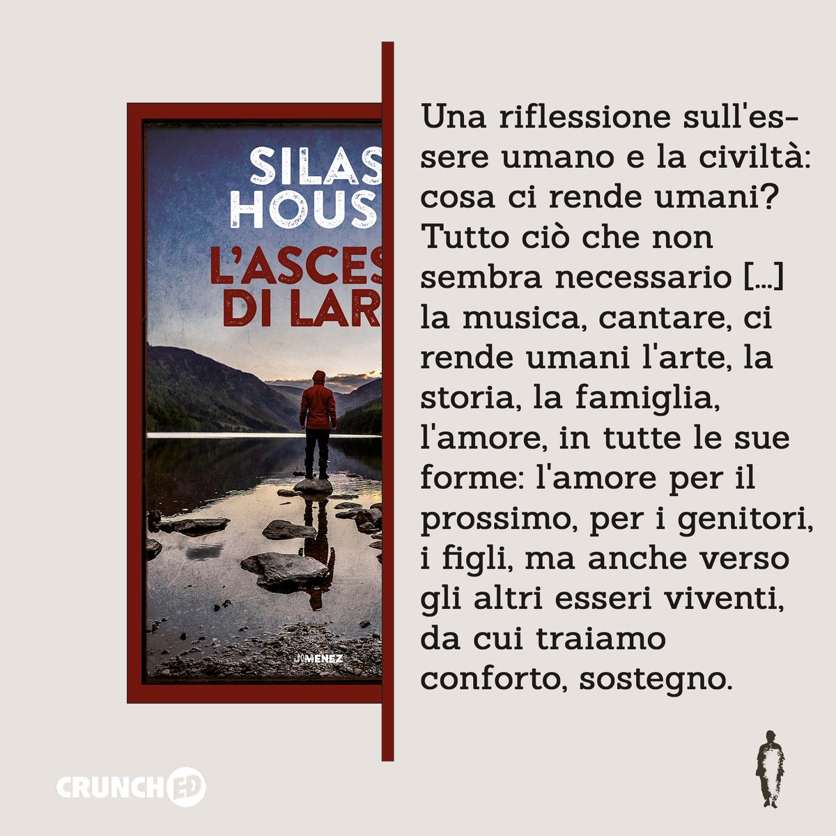 Erika Casciello parla dell''Ascesa di Lark' su Crunched, ricordandoci di riflettere sempre su cosa voglia dire 'essere umani'.