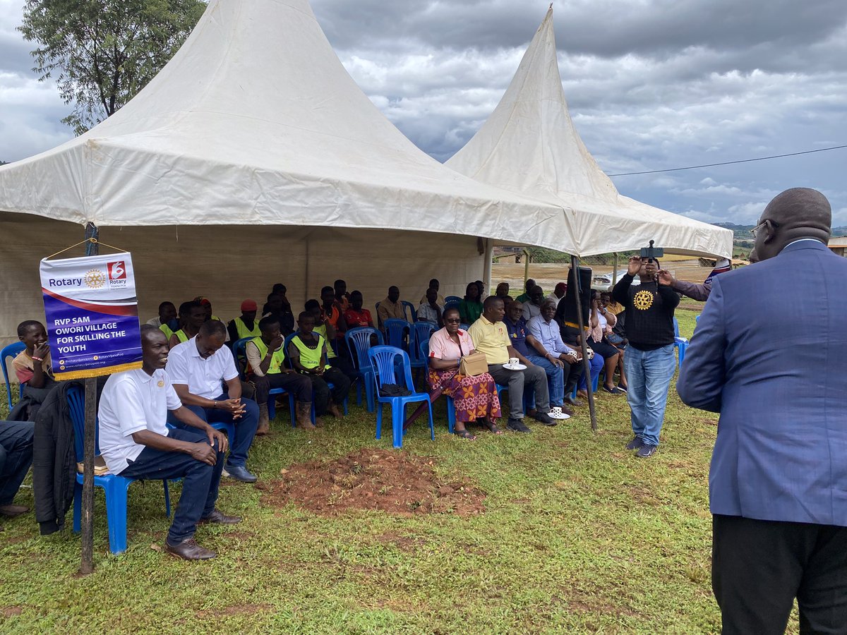 Rotary Vijana Poa (@rotaryvijanapoa) on Twitter photo Earlier today, we launched a Recycling Plastics project at the Rotary Vijana Poa Kajjansi Hub with the partnership of <a href="/RotaryNkumba/">Rotary Club of Nkumba (UGANDA)</a> and <a href="/RotaryKajjans/">Rotary Club Kajjansi</a>
#Rotaryvijanapoa Earlier today, we launched a Recycling Plastics project at the Rotary Vijana Poa Kajjansi Hub with the partnership of <a href="/RotaryNkumba/">Rotary Club of Nkumba (UGANDA)</a> and <a href="/RotaryKajjans/">Rotary Club Kajjansi</a>
#Rotaryvijanapoa